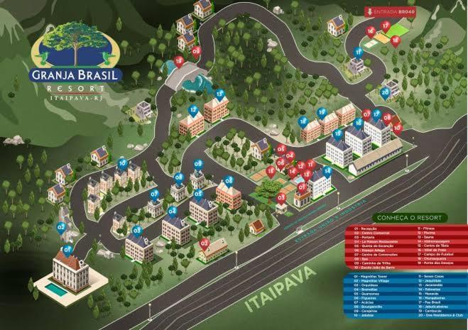 Maravilhoso Flat Em Itaipava Daire Petrópolis Dış mekan fotoğraf